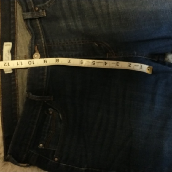 Levi woman's size 16 dark wash straight leg 505 jeans - Picture 5 of 10